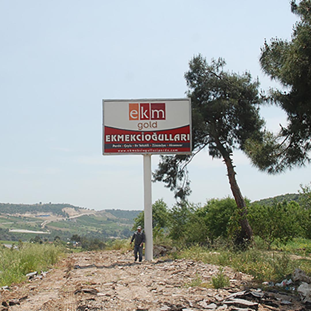 EKM PİLON TOTEM YOL TABELASI