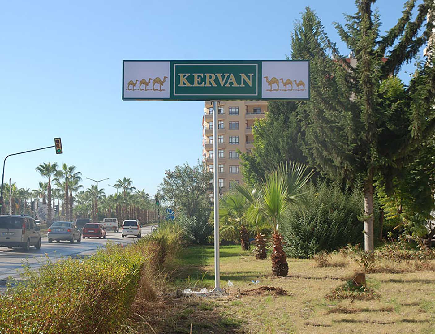 KERVAN PİLON TABELA